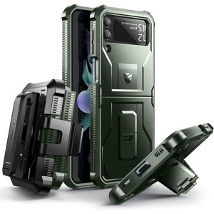 Dexnor Shockproof Case for Samsung Galaxy Z Flip 3 5G,Rugged Bumper Protective Case - 1 of 3