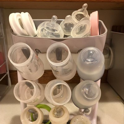 OXOTot Bottle Brush, Drying Rack Combo Set for Baby Bottles