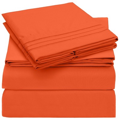 4 Piece Microfiber Sheet Set - Mellanni