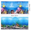 Unique Bargains Aquarium Background Poster Double-sided Aquarium Fish Tank Background Decorative Paper Sticker 1 Pc - 4 of 4