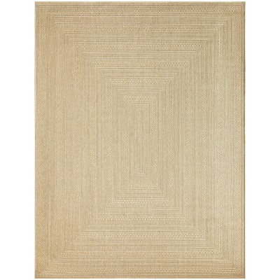 Nourison Tulum Bordered Indoor/Outdoor Rug