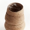 Plum & Post Seagrass Round Tapered Baskets, Set of 3 - Natural Color - 4 of 4