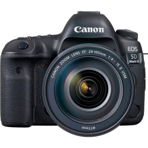 Canon Eos 5d Iv Dslr Camera With Ef 24-105mm F/4l Is Usm Lens Target
