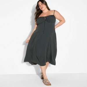 Women's Midi A-Line Dress - Wild Fable™ - 1 of 3
