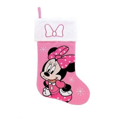 Disney Minnie Mouse Christmas Stocking Pink