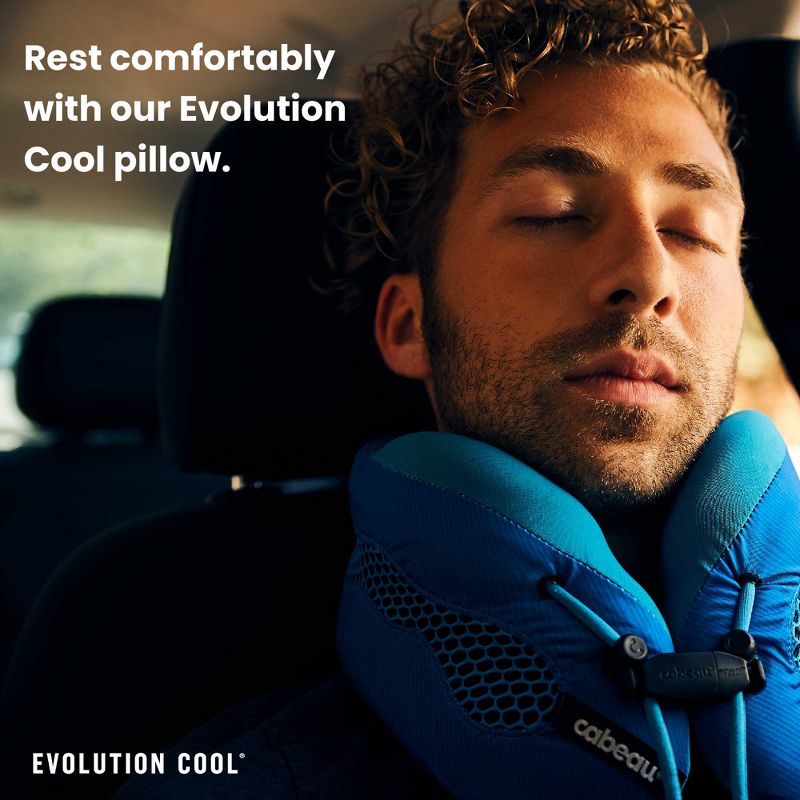 Cabeau Evolution Cool Memory Foam Travel Neck Pillow, One Size, 6 of 9
