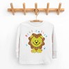 The Juniper Shop Mini Smiley Lion Paws Toddler Long Sleeve Tee - 2 of 4
