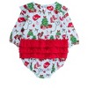 RuffleButts Baby Toddler Girls Long Sleeve Flutter Bubble Romper - 2 of 4
