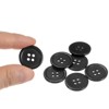 Unique Bargains Resin DIY Craft Flat 4-Hole Sewing Buttons 100 Pcs - 4 of 4