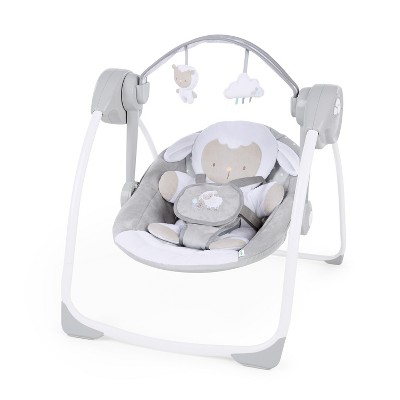 BabyBond Columpios de bebé para bebés y niños pequeños | Columpio Bluetooth  para bebé con 3 posiciones de asiento | 5 movimientos de balanceo natural