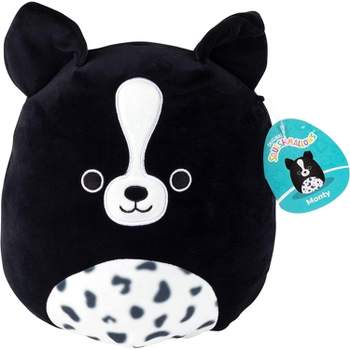 Squishmallow 10" Monty The Border Collie Plush - Cute and Soft Stuffed Animal Toy - Official Kellytoy - Great Gift for Kids