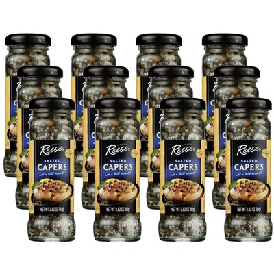 Reese Salted Capers  - Case of 12/2.82 oz