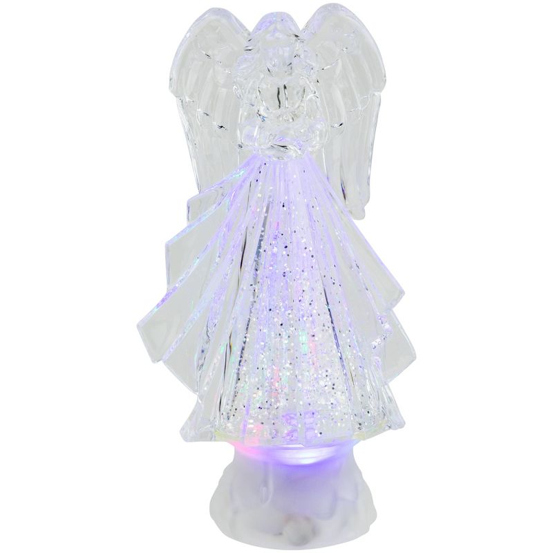 Northlight LED Lighted Acrylic Angel Christmas Snow Globe - 8.75", 2 of 7