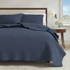 Great Bay Home Detailed Channel Stitch All-Season Reversible Quilt Set With Shams - 4 of 4