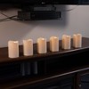 LumaBase Battery-Operated LED Pillar Candles - Set of 6 - 3 of 4