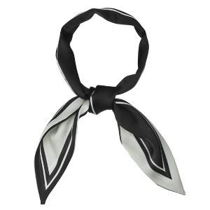 Allegra K Women's Skinny Ribbon Neck Scarf 34x4 inches(LxW) - 1 of 4