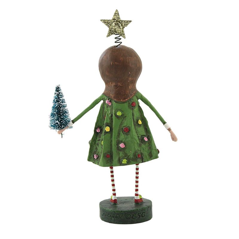 Lori Mitchell 7.0 Inch Chrissy Christmas Christ Star Tree Girl Figurines, 3 of 4