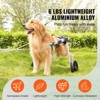 VEVOR 2 Wheels Dog Wheelchair for Back Legs, Pet Wheelchair Lightweight & Adjustable Assisting in Healing,  Dog Cart/Wheelchair (L) - 3 of 4