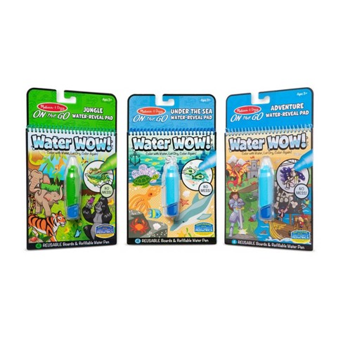 Melissa & Doug Water Wow Bundle Jungle Under The Sea Adventure : Target