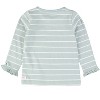 RuffleButts Girls Knit Long Sleeve Ruffle Layering Tee - 2 of 2