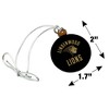 Lindenwood University Lions Logo Mini Small Tiny Wood Christmas Tree Holiday Ornament - 4 of 4