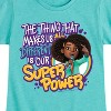 Girls' - Karma's World - Our Super Power Fitted Short Sleeve Graphic T-Shirt - 2 of 4