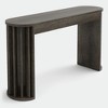 Resenkos Entryway Table, Console Sofa Table,59" Console Table, Modern Accent Table Sofa Table Brown - 3 of 4