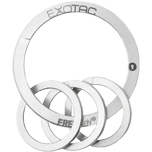 Exotac Freekey Slim System Easy To Use Key Ring And Three Mini Key Rings :  Target