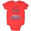 Marvel Avengers Baby 3 Pack Bodysuits - 4 of 4