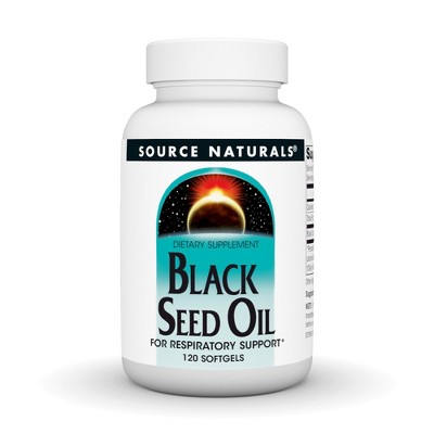 Black Cumin Seed 500 mg by Source Naturals, Inc.  -  120 Softgel