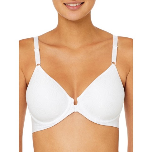 Bali Women's Comfort Revolution Front-Close Shaping Underwire Bra,  White,42C : : Clothing, Shoes & Accessories