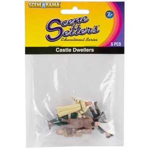 SceneARama Scene Setters(R) Figurines-Castle Dwellers 5/Pkg - 1 of 2