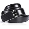 Roxoni Men's Ultra Soft Geniune Leather Rachet Rectangular Prism Dress Belt - 3 of 4