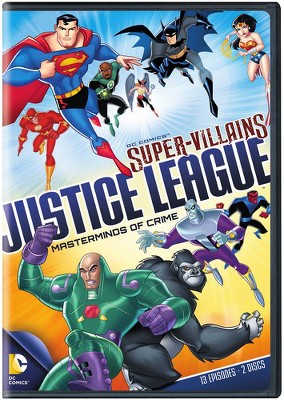 Dc Supervillains Justice League: Masterminds Of Crime (dvd) : Target