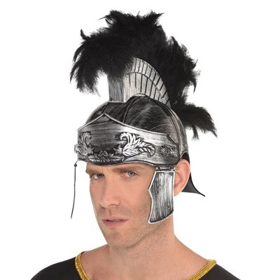 Trojan Feather Helmet Halloween Costume Headwear