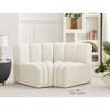 Meridian Furniture,Arc Velvet Modular Sofa - 2 of 4