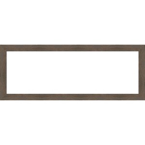 Amanti Art Hardwood Chocolate Narrow Framed Dry Erase Magnetic Board - 1 of 4