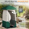Vynxaria Outsunny Portable Shower Tent Privacy Shelter Camping Dressing Changing Tent Room - 3 of 4
