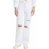 Women's The franklin ribcage wide leg heads in the clouds jeans - BLANKNYC - 2 of 4