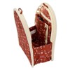Loungefly: Cream & Red Floral Light-Up Mini Backpack Bag Organizer Insert - 3 of 3