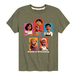 Boys' - Coco - Family Is Everything Short Sleeve Graphic T-Shirt - 1 of 4