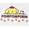 Sanrio Women's Pompompurin Puppy Paw Print Cropped Short Sleeve T-Shirt - 2 of 3