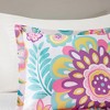 Gracie Mills Icarus Floral Medallion Comforter Set - Twin/Twin Extra Long - Pink - 3 of 4