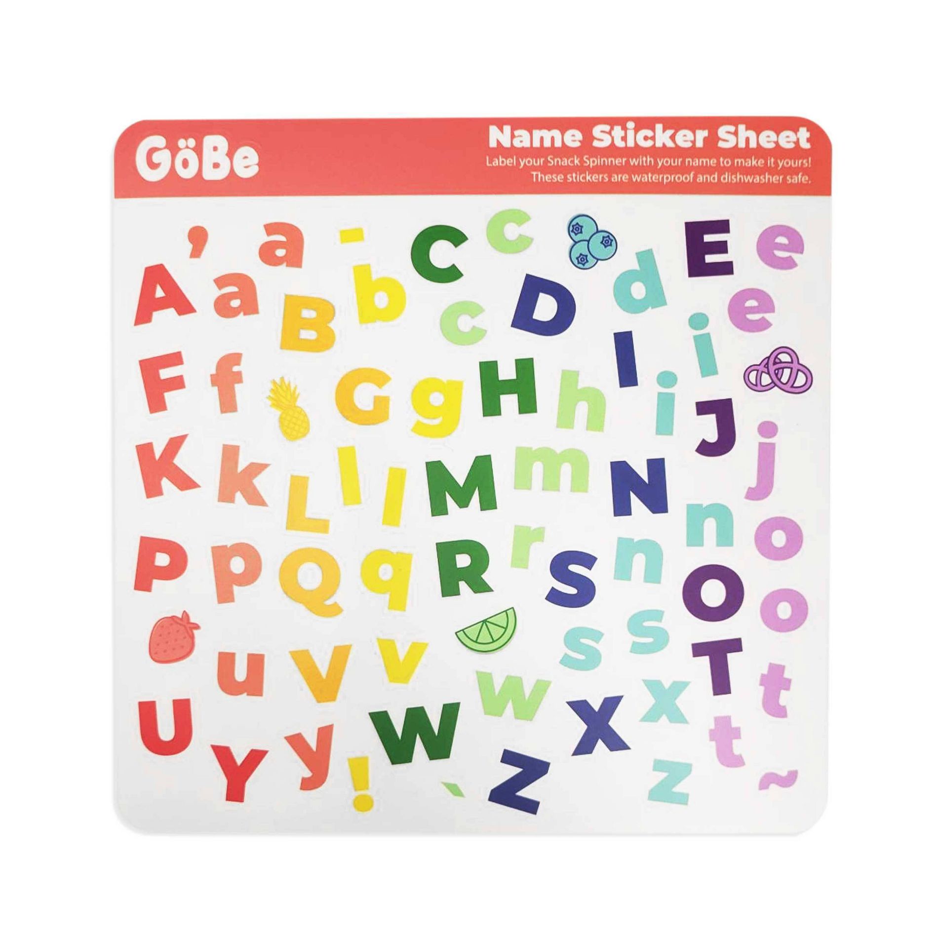 GoBe Kids' 2pk Stickers - Alphabet