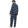 Ashford & Brooks Mens Flannel Plaid Pajamas Long Pj Set - 3 of 4