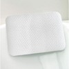 Home Mart Goods Plush Comfort Soft Neck Bath Pillow Quick Dry With Suction Cups - 2 of 4