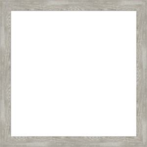 Amanti Art Dove Gray Wash Narrow Framed Magnetic Dry Erase Board - 1 of 4