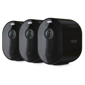 Arlo Pro 4 2K Indoor/Outdoor Spotlight Wire-Free 3pk Security Camera - 1 of 4