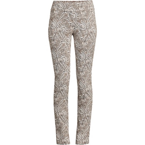 Women's Up!, Paisley Slimming Ankle Pull on Pants