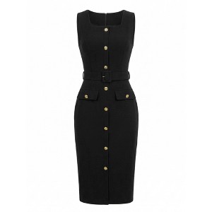 black bodycon square neck dress Elowen Plus Size Velvet Bodycon Long Sleeve Formal Dress– Hello Curve